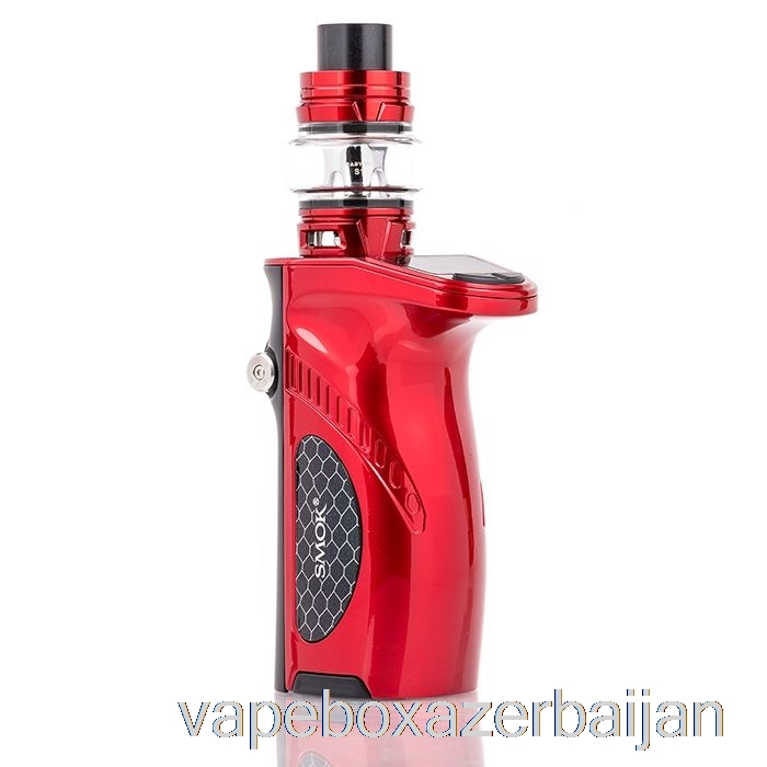 Vape Azerbaijan SMOK MAG Grip 100W & TFV8 Baby V2 Starter Kit Red / Black
